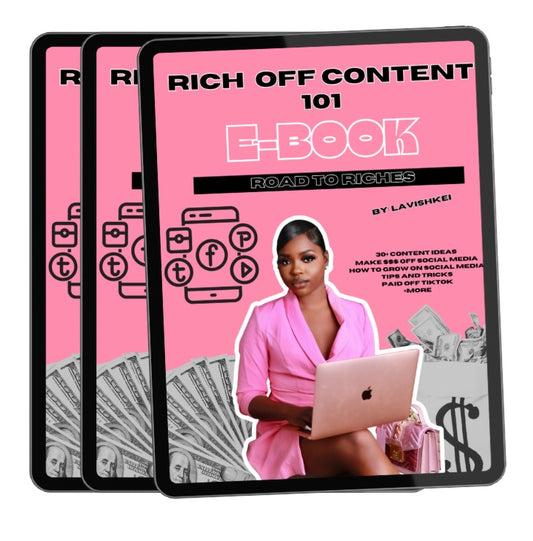 "RICH OFF CONTENT" E-BOOK