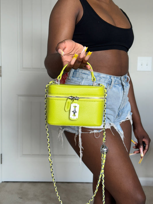 Check For Me Handbag - Green