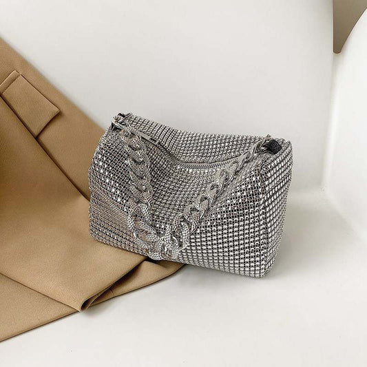 Shine Bright Handbag - Silver