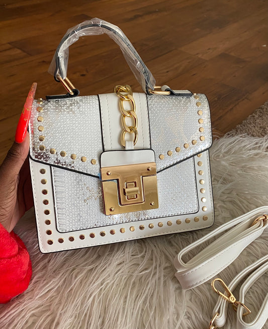 So Exclusive Handbag - White