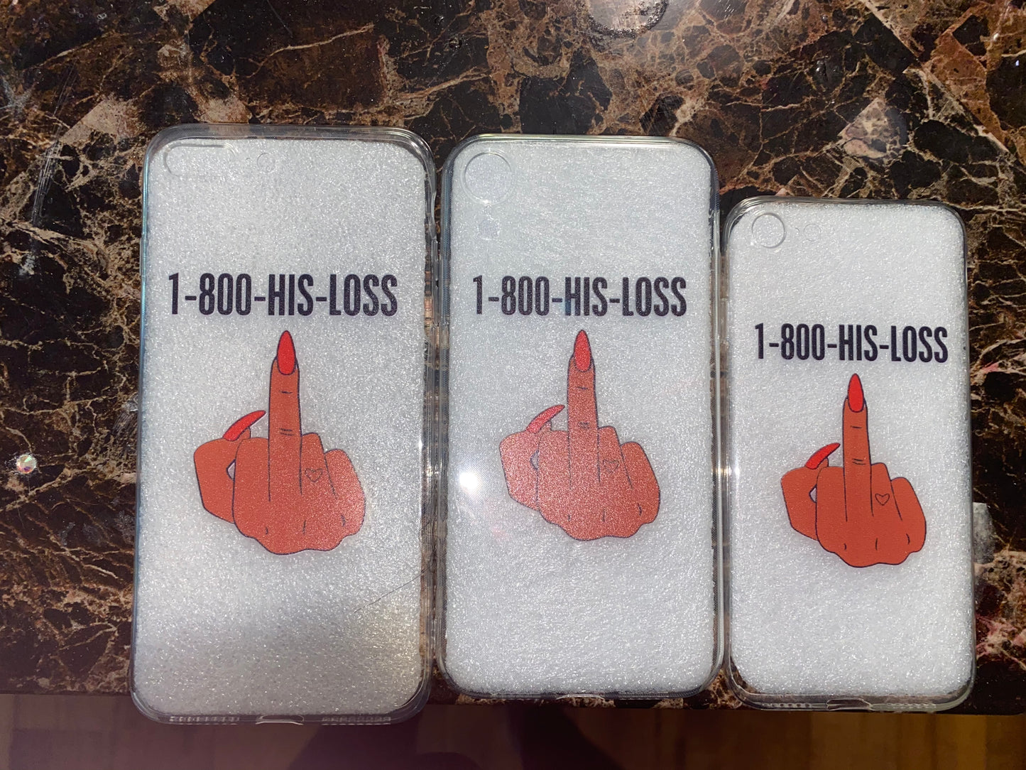 His Loss iPhone Case