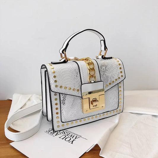 So Exclusive Handbag - White