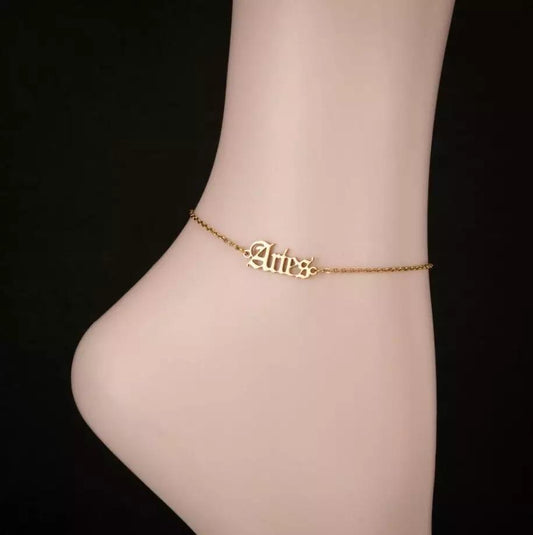 Gold Ankle Bracelet